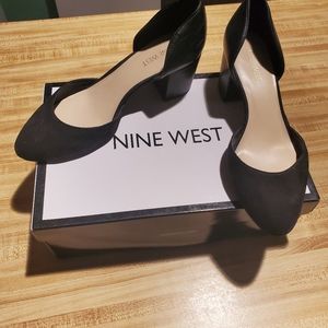 Nine West d'orsay block heel Size 9